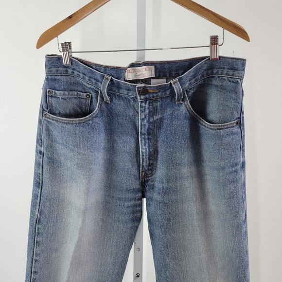 LEVI STRAUSS SIGNATURE 1873 regular fit denim Sz 34X36 - Picture 2 of 7